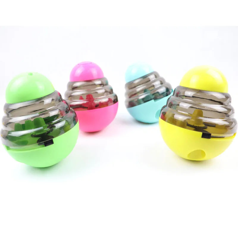 Interactive Cat Toy – IQ Treat Ball & Food Dispenser for Training & Play