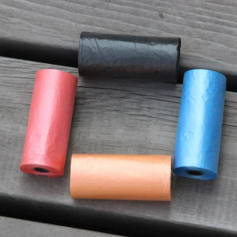 5 Rolls Biodegradable Dog & Cat Poop Bags – Pet Waste Cleanup Refill