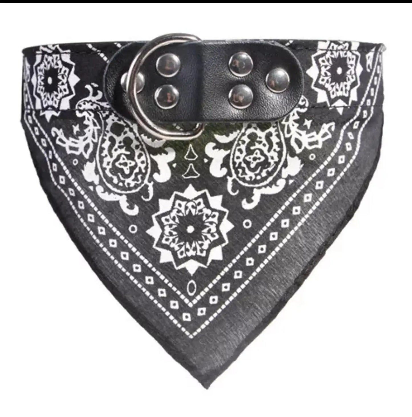 SUPREPET Adjustable Dog Collar – Cute Print Scarf & Neckerchief for Pets