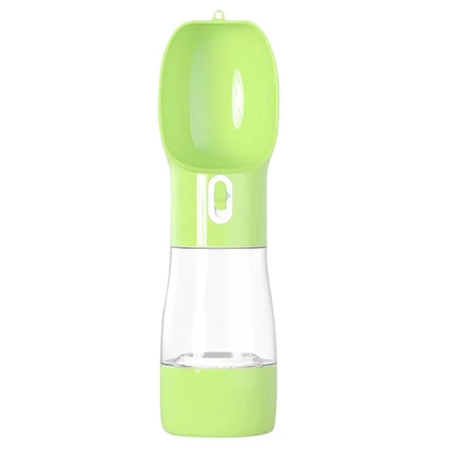 Portable Dog Water Bottle – Pet Drinking Feeder Bowl for Dogs & Cats, Travel
