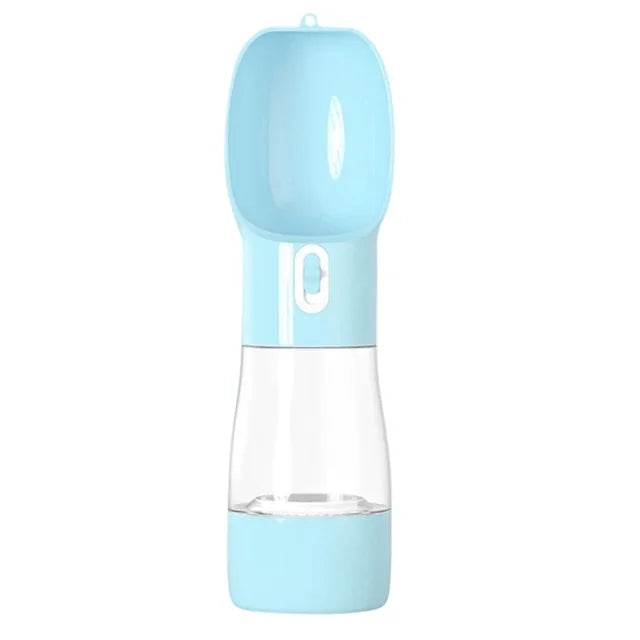 Portable Dog Water Bottle – Pet Drinking Feeder Bowl for Dogs & Cats, Travel