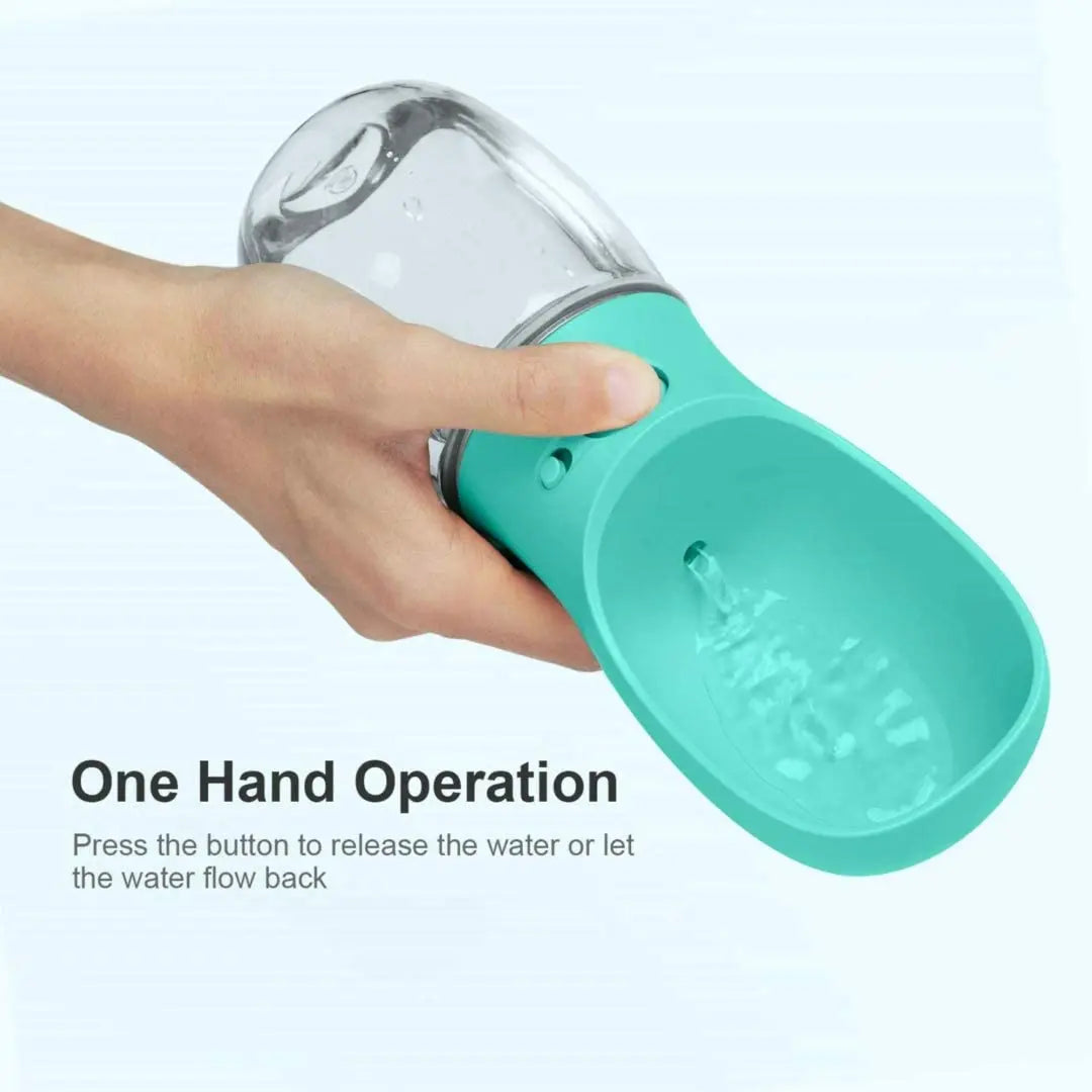 Portable Pet Dog Water Bottle – Drinking Feeder for Dogs & Cats, Travel