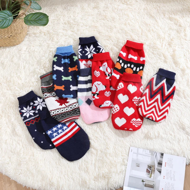 Cute Cat Sweater – Winter Warm Pullover for Cats, Sphynx & Small Pets