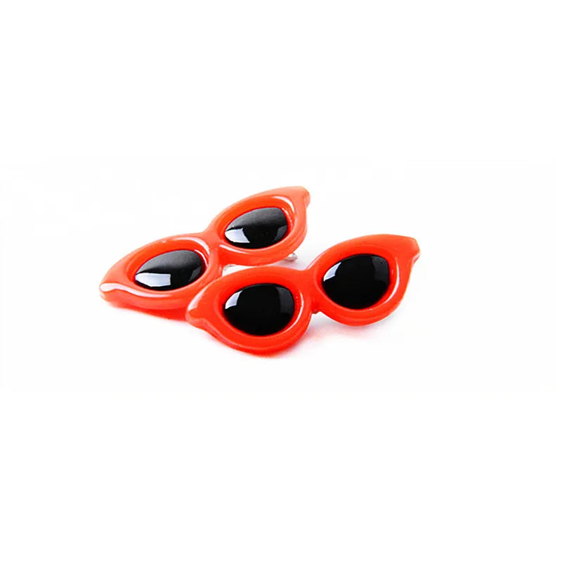 Pet Heart Sunglasses Hairpin – Cute Bow Hair Clip for Dogs & Cats, 1pc