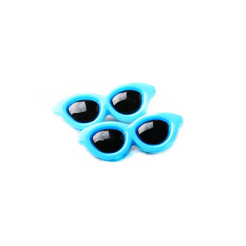 Pet Heart Sunglasses Hairpin – Cute Bow Hair Clip for Dogs & Cats, 1pc