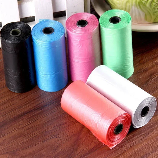 5 Rolls Biodegradable Dog & Cat Poop Bags – Pet Waste Cleanup Refill