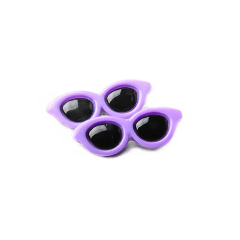 Pet Heart Sunglasses Hairpin – Cute Bow Hair Clip for Dogs & Cats, 1pc