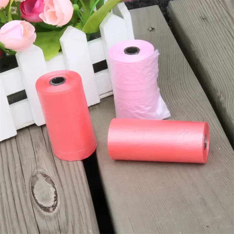 5 Rolls Biodegradable Dog & Cat Poop Bags – Pet Waste Cleanup Refill