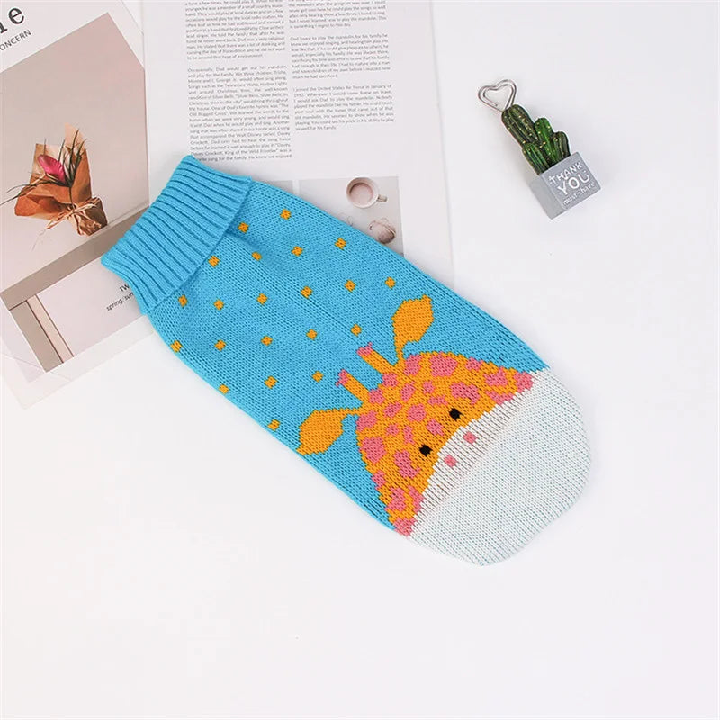 Cute Cat Sweater – Winter Warm Pullover for Cats, Sphynx & Small Pets
